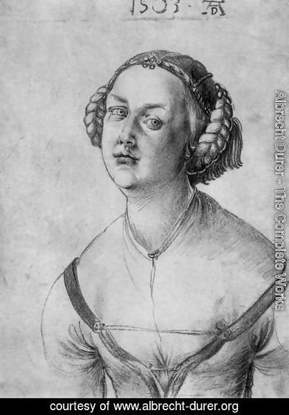 Albrecht Durer - Portrait of a young woman