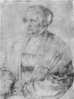 Albrecht Durer - Portrait of Margaret of Brandenburg Ansbach