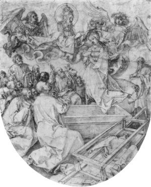 Albrecht Durer - Assumption and Coronation of the Virgin