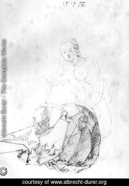 Albrecht Durer - Madonna and Child 3