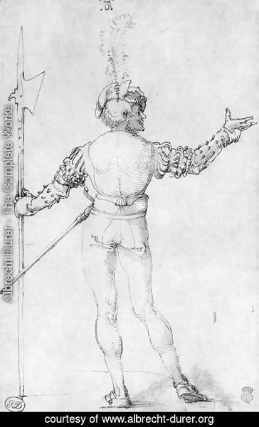 Albrecht Durer - Back figure