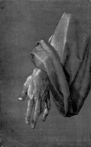 Albrecht Durer - Left Hand of an Apostle