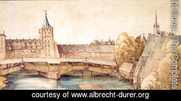 Albrecht Durer - Dry dock at Hallerturlein, Nuremberg
