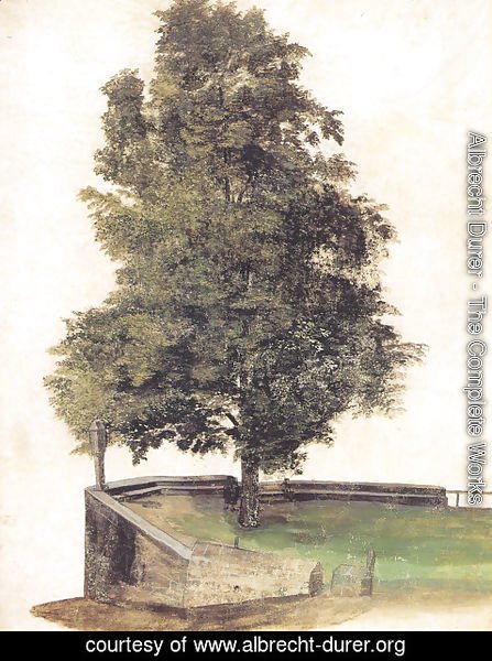 Albrecht Durer - Tilo on the cantilever of a bastion