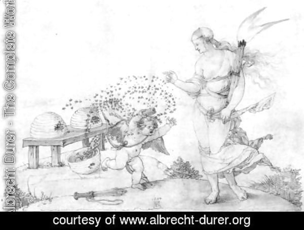 Albrecht Durer - Venus und Amor