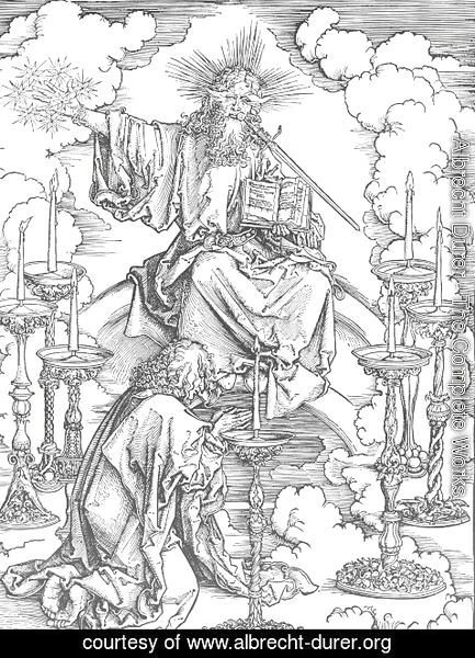Albrecht Durer - St John's Vision of Christ and the Seven Candlesticks