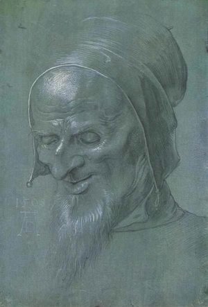 Albrecht Durer - Head of a apostle