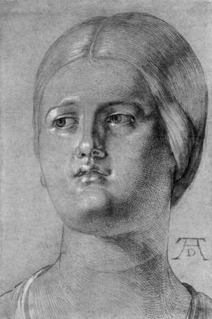 Albrecht Durer - Head of a Woman 3