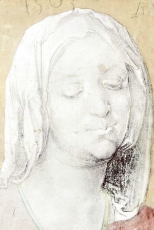 Albrecht Durer - Head of Mary 2