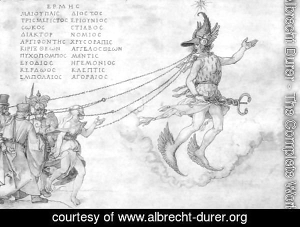 Albrecht Durer - Allegory of eloquence