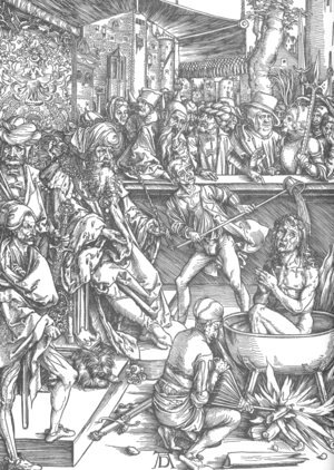 Albrecht Durer - The Martyrdom of St John the Evangelist