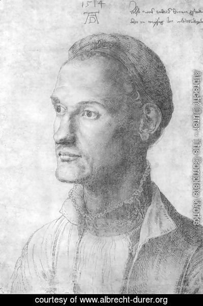 Albrecht Durer - Portrait of Durer Endres, brother of the painter