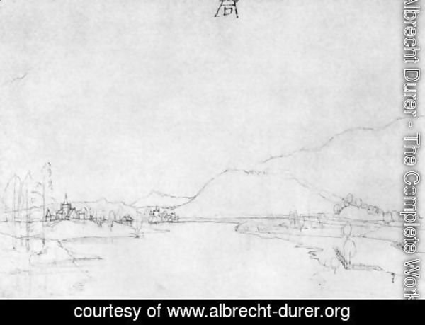 Albrecht Durer - River Landscape