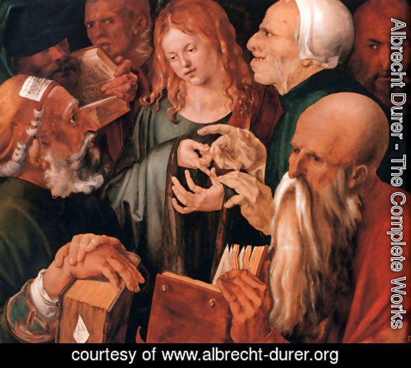 Albrecht Durer - Christ Among The Doctors