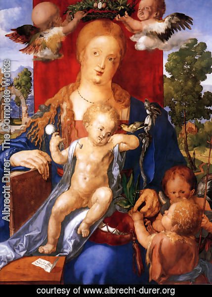 Albrecht Durer - Madonna With The Siskin