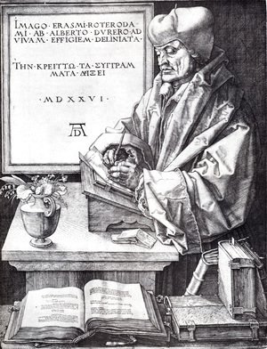 Albrecht Durer - Erasmus Of Rotterdam