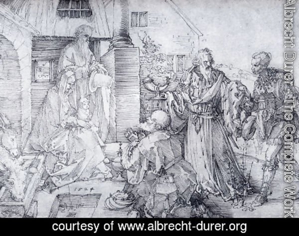 Albrecht Durer - The Adoration Of The Wise Men
