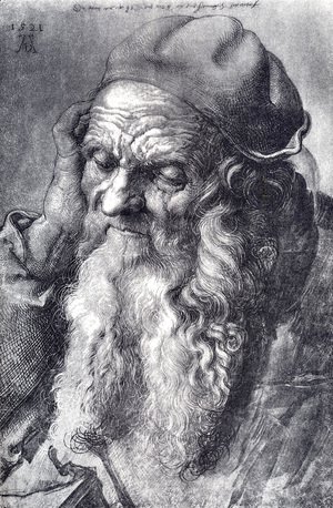 Albrecht Durer - Head Of An Old Man