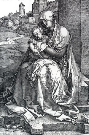 Albrecht Durer - Madonna By The Wall