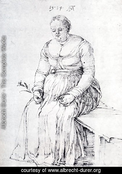 Albrecht Durer - Seated Woman