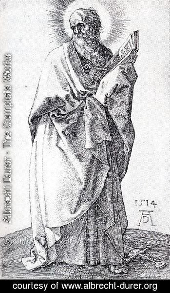 Albrecht Durer - St  Paul (First State)