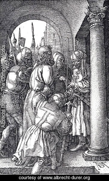 Albrecht Durer - Christ Before Pilate (Engraved Passion)