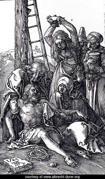 Lamentation Over Christ (Engraved Passion)