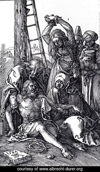 Albrecht Durer - Lamentation Over Christ (Engraved Passion)