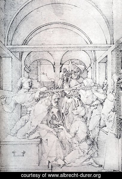 Albrecht Durer - Christ Crowned With Thorns 1504