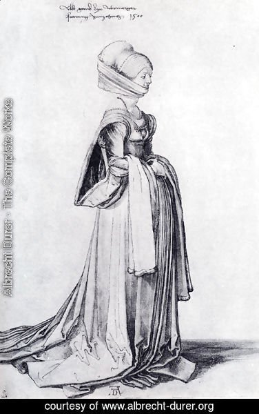 Albrecht Durer - A Nuremberg Costume Study