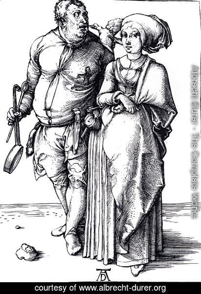 Albrecht Durer - The Cook And His Wife