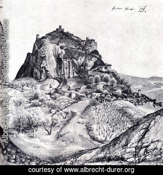 Albrecht Durer - The Citadel Of Arco In The South Tyrol