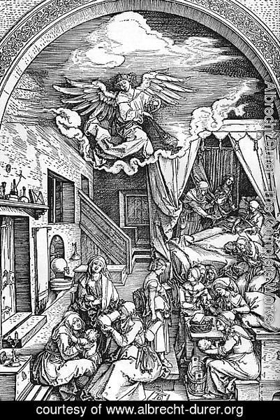 Albrecht Durer - Birth Of The Virgin