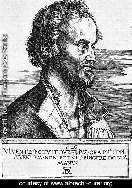 Albrecht Durer - Portrait Of Philip Melanchthon