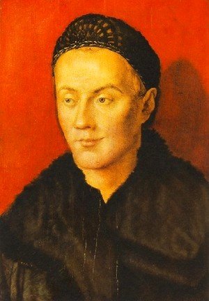 Albrecht Durer - Portrait Of A Man 1504